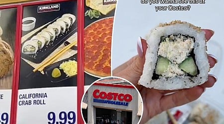 Costco adds sushi to food court menu