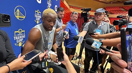 Warriors open training camp in Hawaii with a lot on their plate