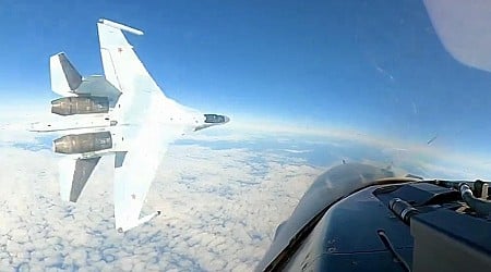 Russian jet buzzes U.S. fighter off Alaska in 'reckless, unprofessional maneuver'