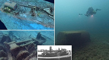 Divers find 130-year-old shipwreck with intriguing past hidden in Lake Michigan