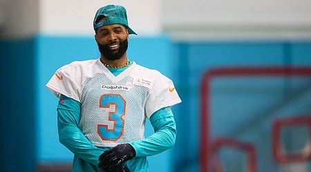 WR Beckham set for first practice with Dolphins