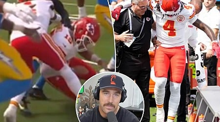 Travis Kelce says Rashee Rice's knee injury is a 'huge dagger'