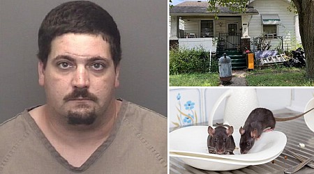 Father of infant nearly eaten alive, permanently disfigured by rats in Indiana 'house of horrors' gets maximum prison sentence