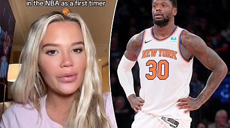 Julius Randle's wife Kendra talks 'the hardest part' of Knicks trade