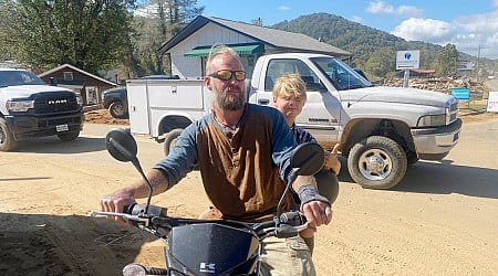 A North Carolina mountain town is wrecked by Hurricane Helene