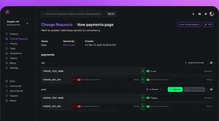 Doppler Launches ‘Change Requests’ to Strengthen Secrets Management Security with Audited Approvals