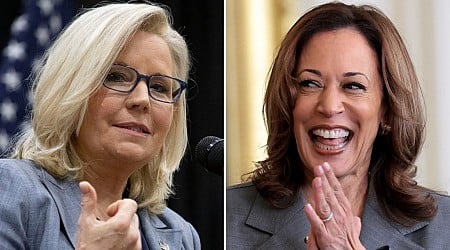 Ex-GOP Rep. Liz Cheney joins Kamala Harris on campaign trail in Wisconsin