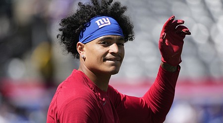 With Giants' Nabers missing his 2nd straight practice because of a concussion, Hyatt is ready to go