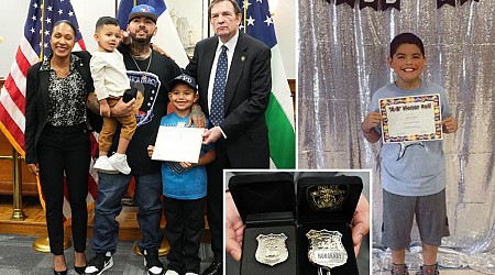 Uvalde shooting victim, 10, made honorary NYPD officer posthumously as family visits NYC: 'His dream'