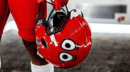 LOOK: Western Kentucky unveils Big Red inspired uniforms, including an incredible helmet with eyes