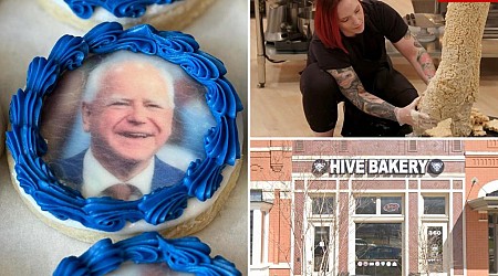 ‘Food Network’ star Haley Popp under fire for offering Tim Walz-branded cookies at Texas bakery