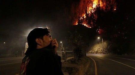 Detienen a un segundo hombre presuntamente involucrado en los incendios en Quito