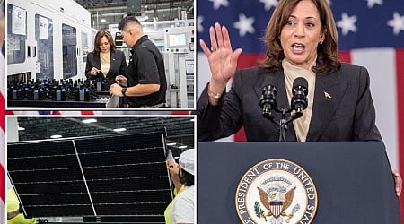 Kamala Harris boosted solar firm linked to Chinese slave labor with nearly $2B in handouts to set up US plant