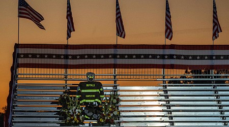 Slain Fire Chief Honored With Memorials, Chants at Trump's Butler Rally