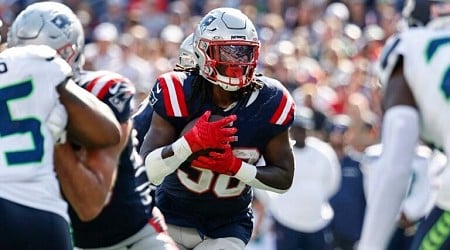 Patriots RB Rhamondre Stevenson will not start vs. Dolphins