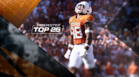 Tomorrow's Top 25 Today: Texas returns to No. 1 as chaos leads to big shakeup in college football rankings