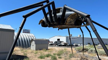 VW Beetle Spider in Mound House, Nevada