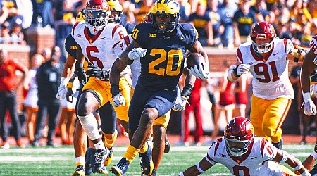 Kalel Mullings' late TD lifts No. 18 Michigan to 27-24 win over No. 11 USC