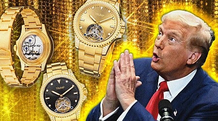 Trump's $100,000 Watches Are the Most Tragic Celebrity Watch Yet