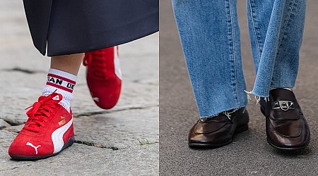 7 shoes that are in right now and 5 that are out, according to stylists and designers