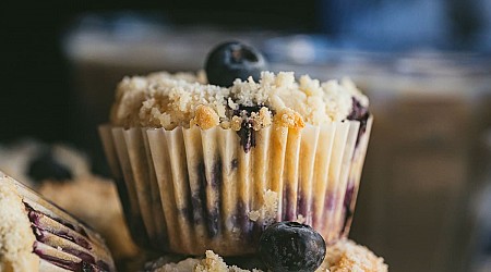 My Best Browned Butter Blueberry Muffins