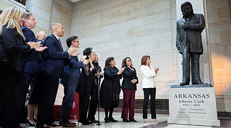 Johnny Cash Becomes First Musician to Receive Statue at US Capitol