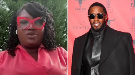 Woman Who Claims Diddy Shot Her in the Face Cheers His Downfall