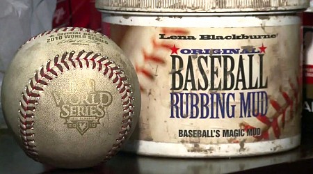 The Special Rubbing Mud From New Jersey That’s Applied to All Regulation Baseballs Before a Game