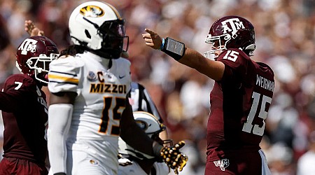 Texas A&M exposes Missouri in QB Conner Weigman's return as Aggies race to best start in SEC play since 2016