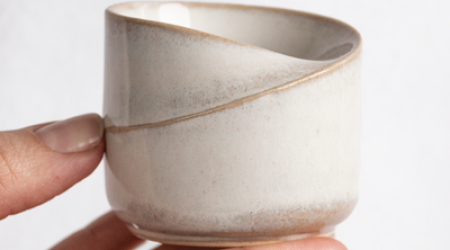 This Beautiful Espresso Cup, Made by Combining Digital Fabrication with Handwork