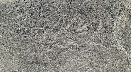 Archaeologists use AI to find hundreds of geoglyphs in Peru's Nazca Desert