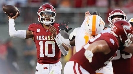 Arkansas stuns No. 4 Tennessee: Razorbacks claw back from 11-point second-half deficit to upset Vols