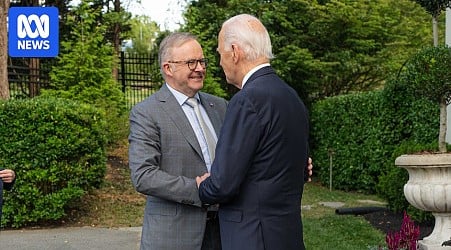 Albanese visits Biden's home ahead of Quad talks on 'aggressive' actions from China