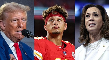 Patrick Mahomes says he won't endorse Trump or Harris