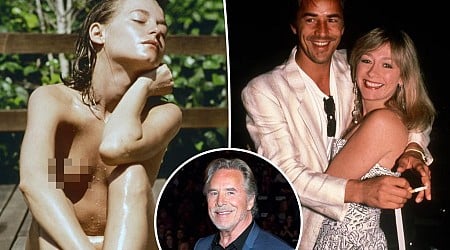 Don Johnson met ex Patti D'Arbanville while she was 'stark naked'