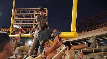 Vanderbilt football auctioning off pieces of goal post, other memorabilia from stunning upset over Alabama