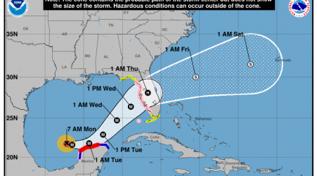 Milton quickly hits Cat 4 with 150 mph winds. Much of Florida Gulf Coast on alert