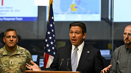 Ron DeSantis Not Relying on FEMA As Florida Braces for Hurricane Milton