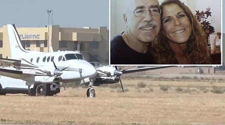 Wife with no flying experience lands plane after pilot husband suffers heart attack midair