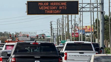 Time to evacuate is running out as Hurricane Milton closes in on Florida