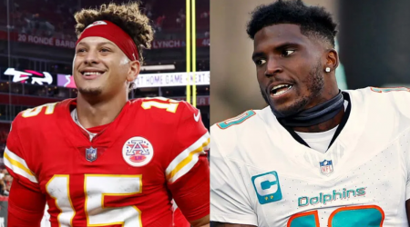 Tyreek Hill Adds to Patrick Mahomes’ Misery & Praises Khalen Saunders for Key Interception