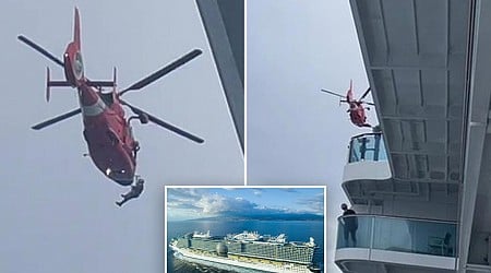 Cruise passengers airlifted from ship off Florida coast ahead of Hurricane Milton's wrath