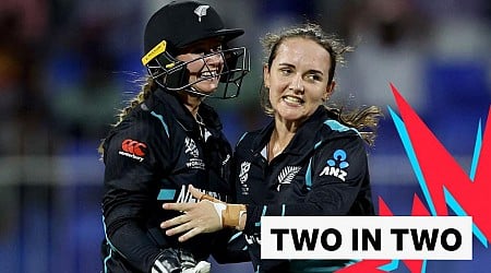 New Zealand Kerr takes back-to-back wickets against Australia