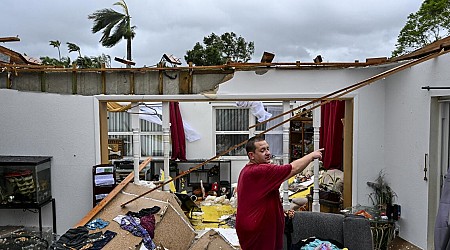 Photos: Millions in Florida flee Hurricane Milton as wind gusts to 120 mph