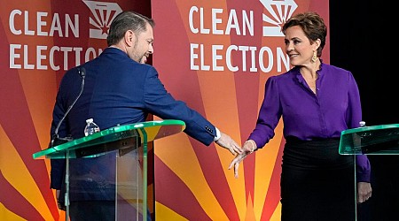 Kari Lake highlights Ruben Gallego's progressive record in Arizona Senate debate as early voting begins