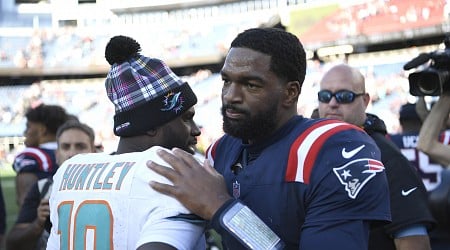 Patriots' Jacoby Brissett Responds to Being Benched for Rookie Drake Maye