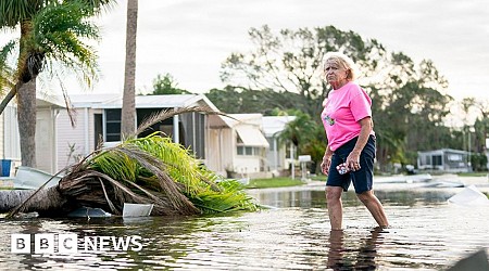 Striking photos show the extent of Milton's devastation