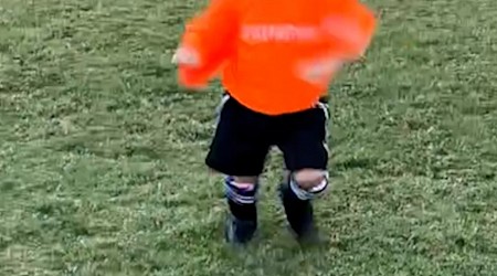 WATCH: 3-year-old gives soccer a 2nd chance and has the best time