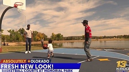 Courts at Colorado Springs' Memorial Park get new makeover courtesy of USA Basketball