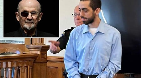 Trial on hold for New Jersey stabber charged in attack that injured author Salman Rushdie